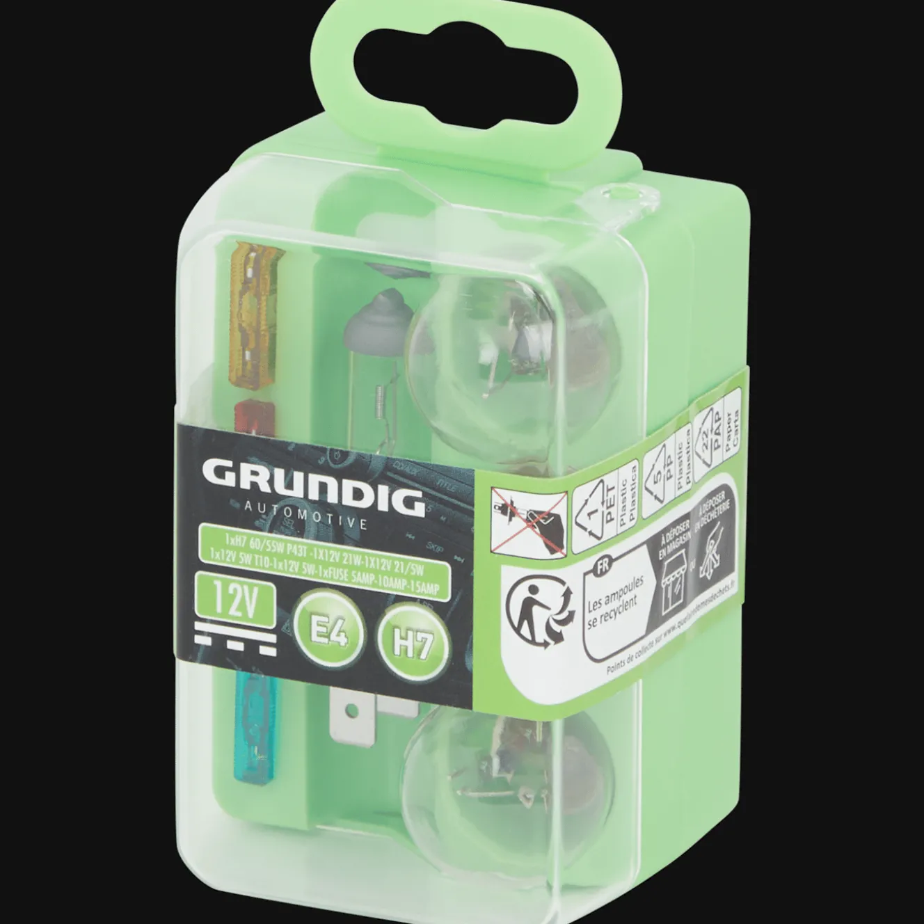 Accessoires Automobiles*Grundig Set d'ampoules voiture H7