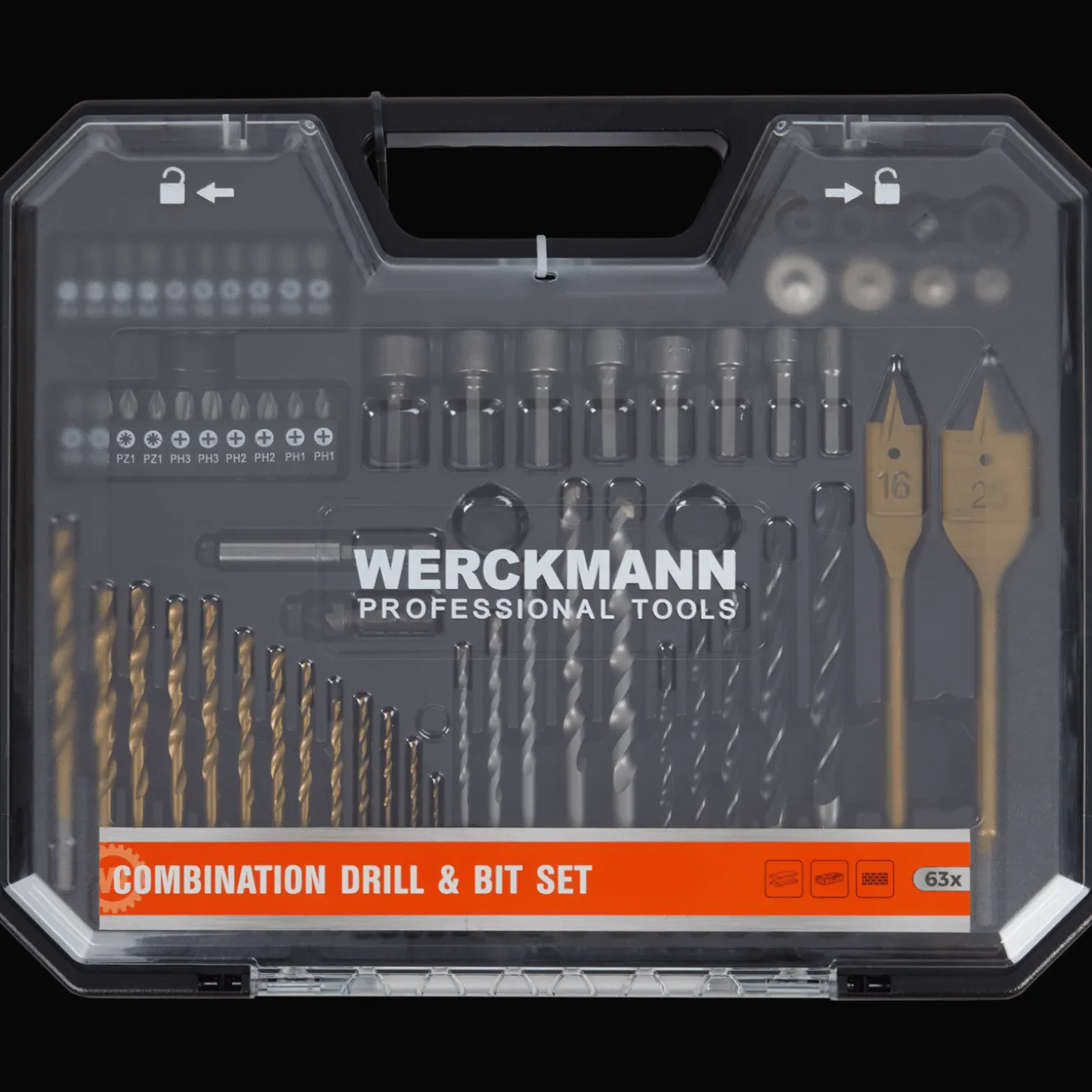 Outils*Werckmann Set de forets et d'embouts