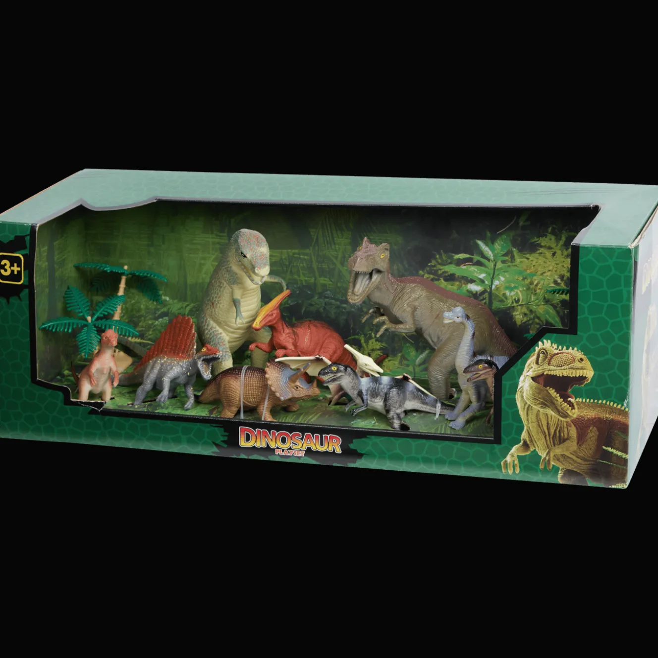Peluches Et Poupées*Action Set de jeu dinosaures