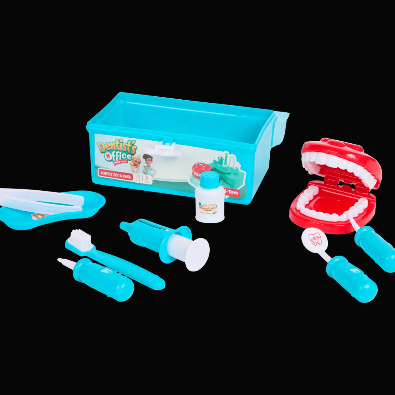 Figurines Et Sets*Action Set de jeu valise de dentiste
