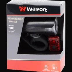 Accessoires Vélo*Walfort Set de lampes de vélo rechargeables