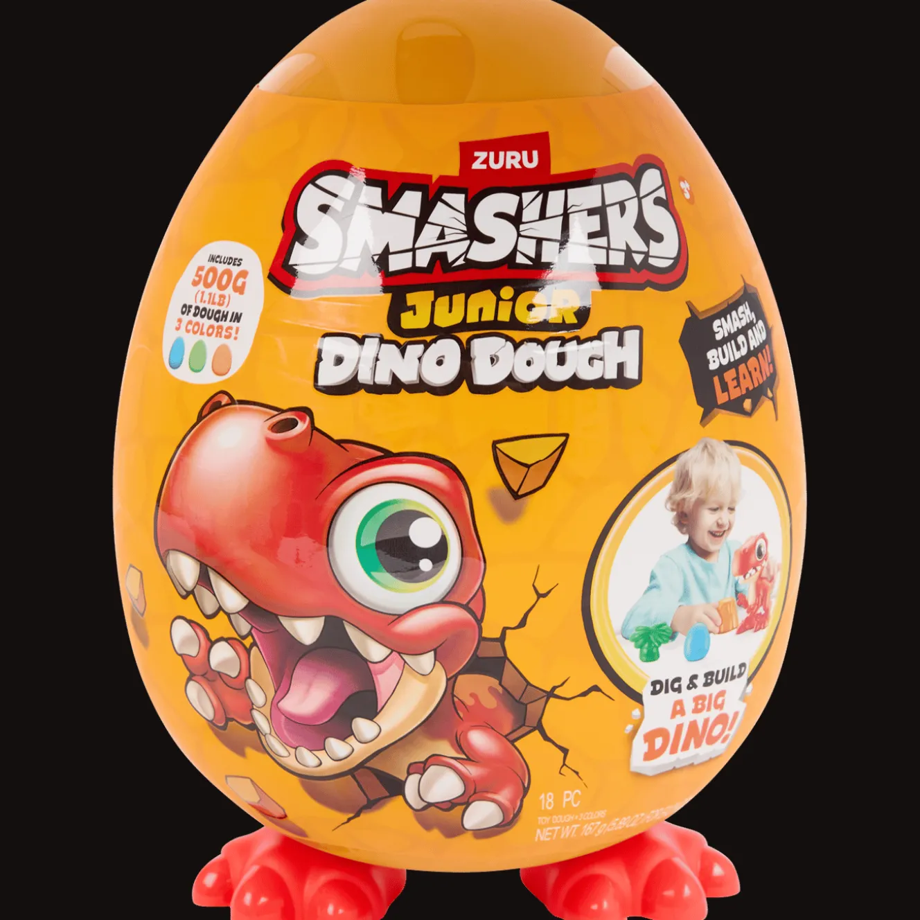 Peluches Et Poupées*Zuru Smashers Junior Dino Dough