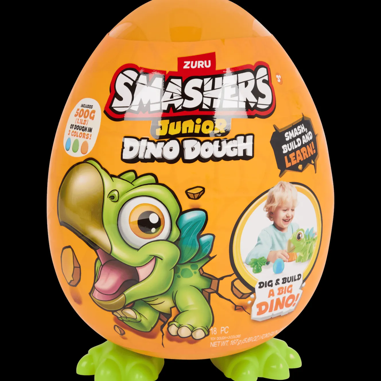 Peluches Et Poupées*Zuru Smashers Junior Dino Dough
