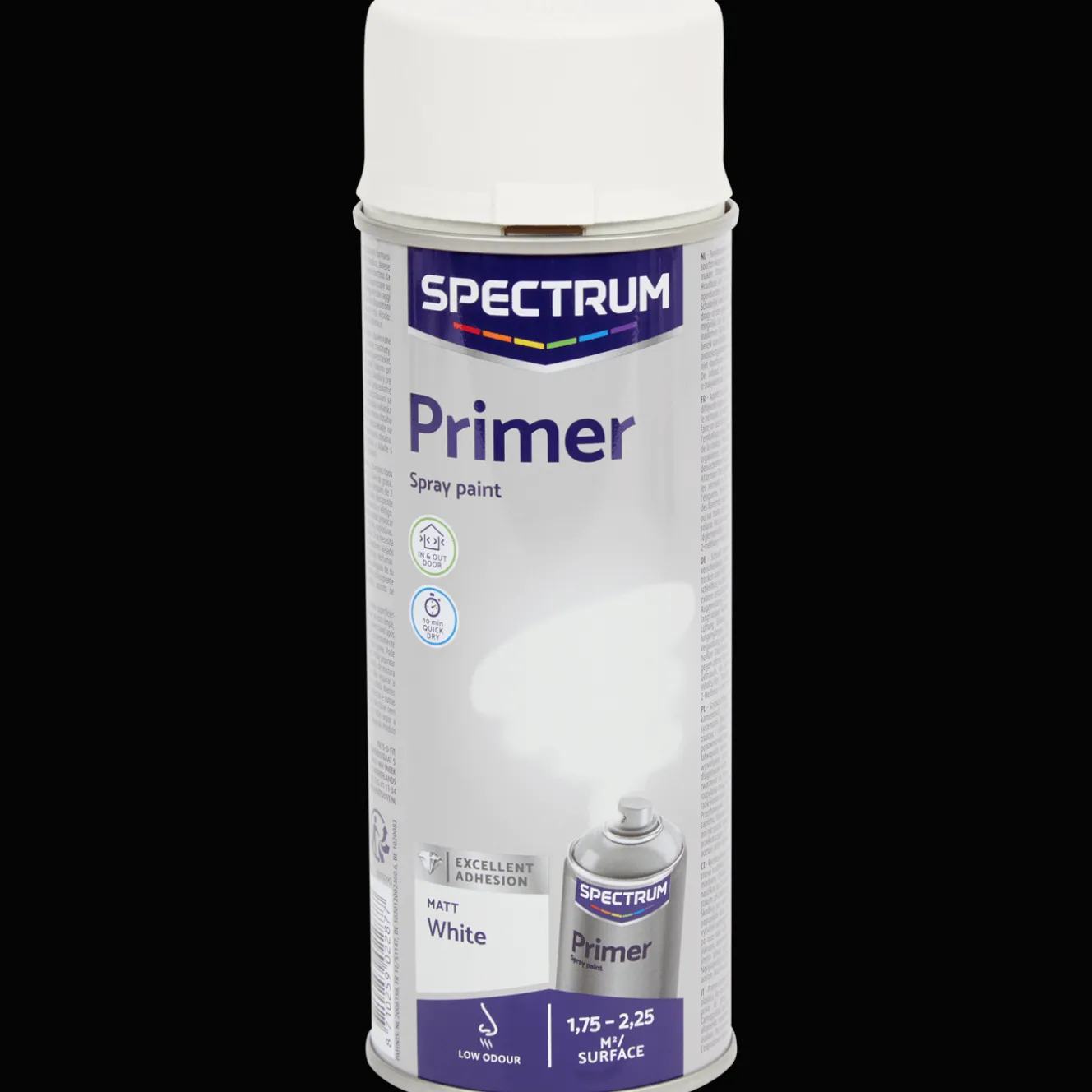 Peinture*Spectrum Sous-couche en aérosol Blanc mat