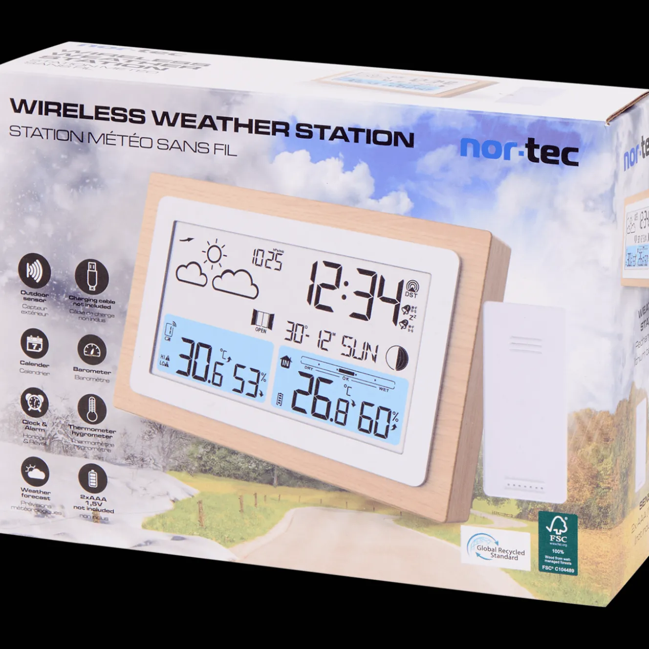 Accessoires Multimédia*Action Station météo sans fil Nor-Tec
