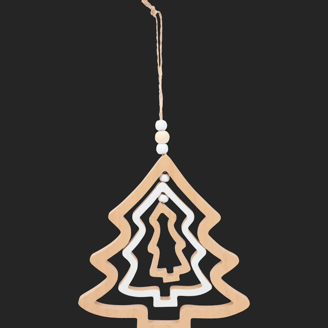 Décoration Saisonnière*Action Suspension de Noël en bois