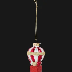 Décoration Saisonnière*Action Suspension de Noël en verre