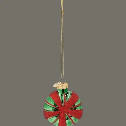 Décoration Saisonnière*Action Suspension de Noël en verre
