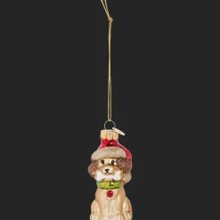 Décoration Saisonnière*Action Suspension de Noël en verre