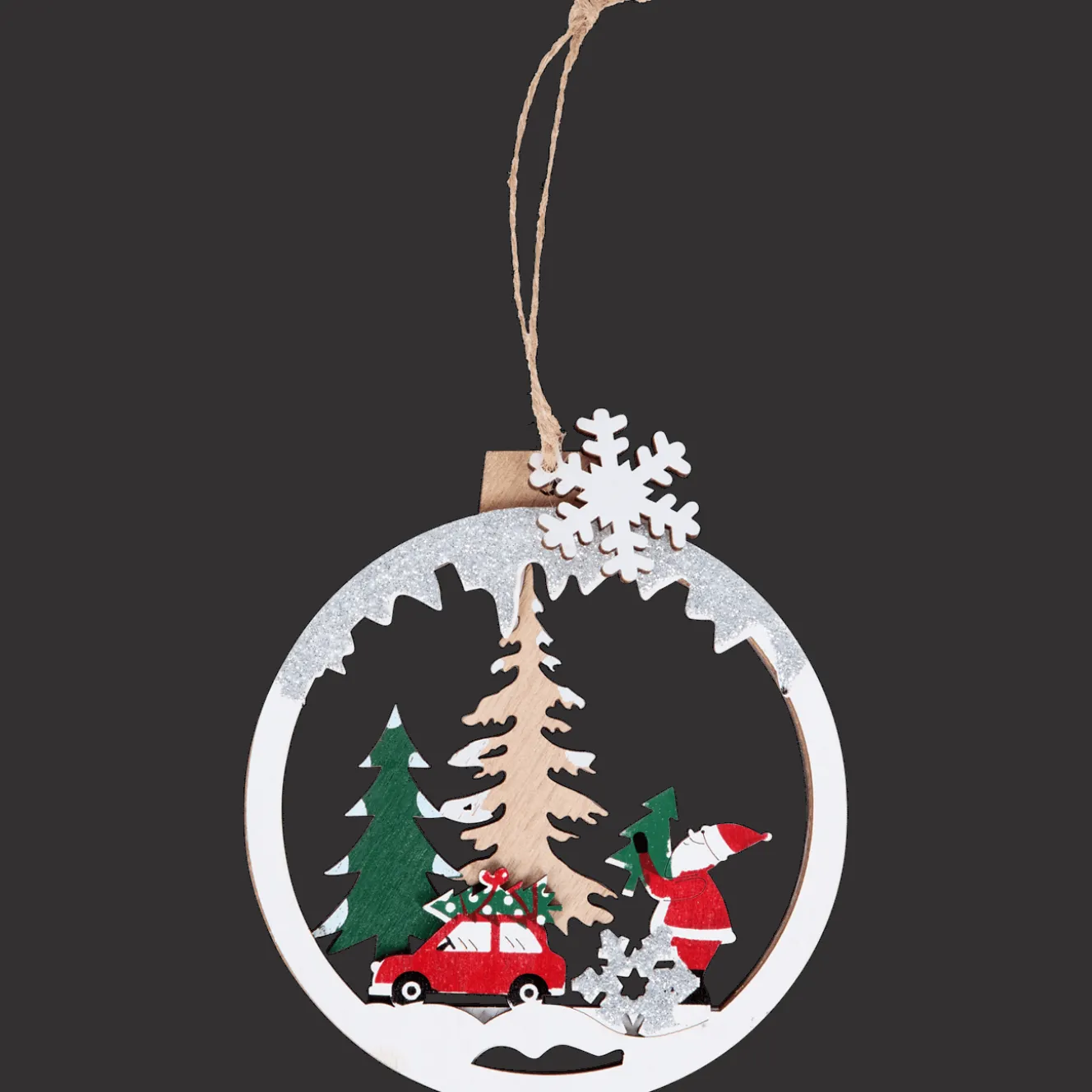Décoration Saisonnière*Action Suspension de Noël Home Accents