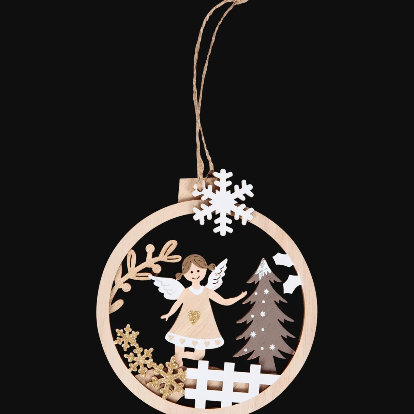 Décoration Saisonnière*Action Suspension de Noël Home Accents