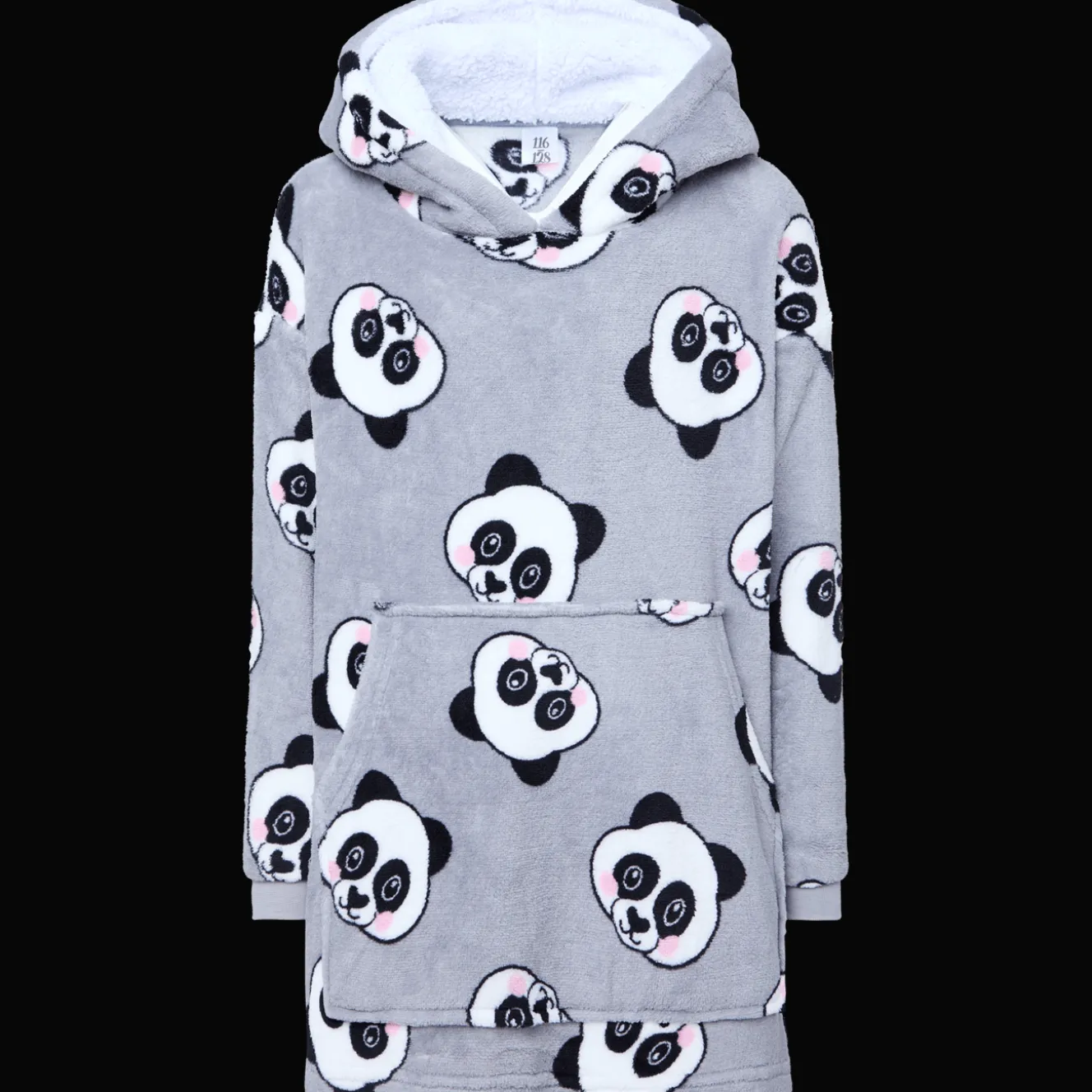 Vêtements*Action Sweat à capuche oversize en polaire