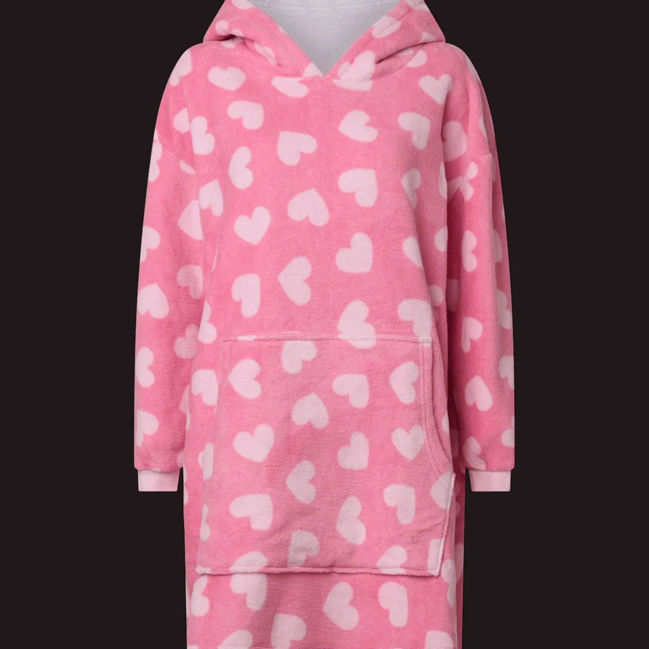Vêtements*Action Sweat à capuche oversize en polaire