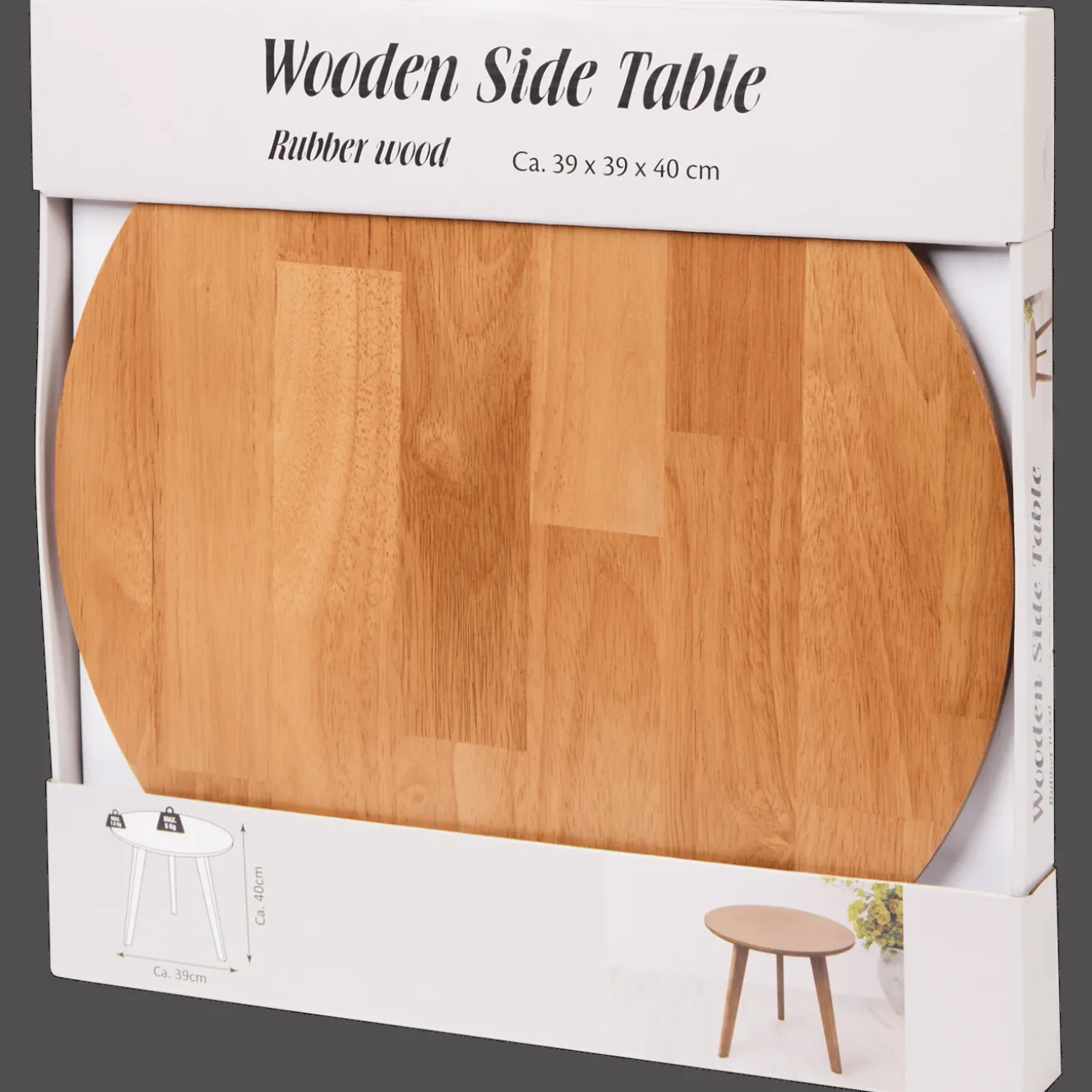 Accessoires Pour La Maison*Action Table d’appoint en bois