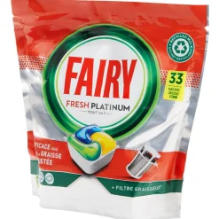 Produits De Lessive Et Vaisselle*Fairy Tablettes pour lave-vaisselle Fresh Platinum