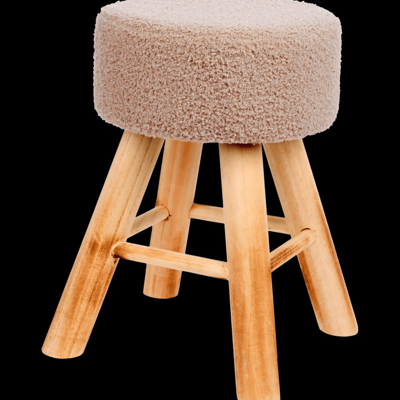 Décoration Saisonnière*Action Tabouret en teddy
