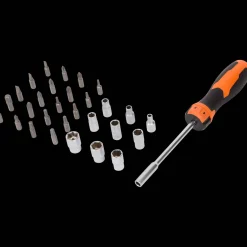 Outils*Werckmann Tournevis à cliquet avec embouts