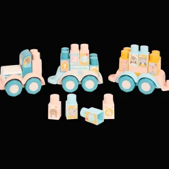 Jouets En Bois*Écoiffier Train en bois avec blocs