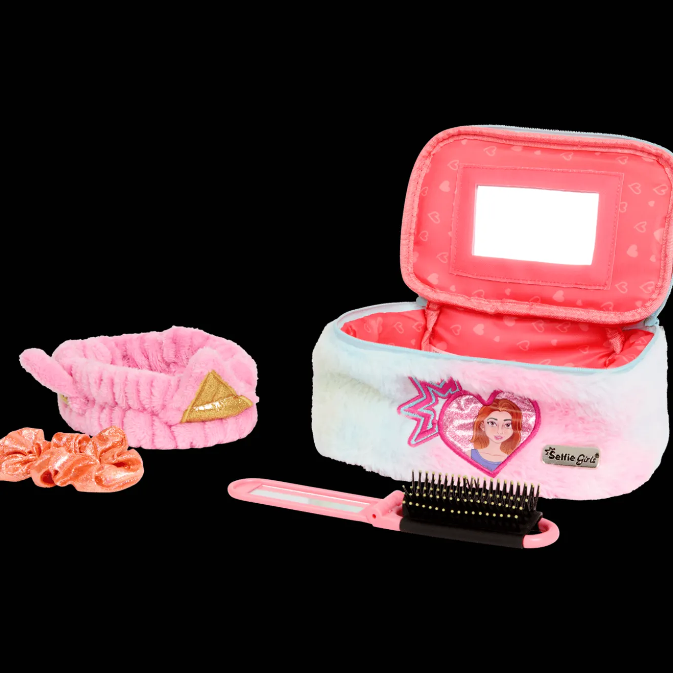 Maquillage*Action Trousse de toilette avec accessoires Selfie Girls