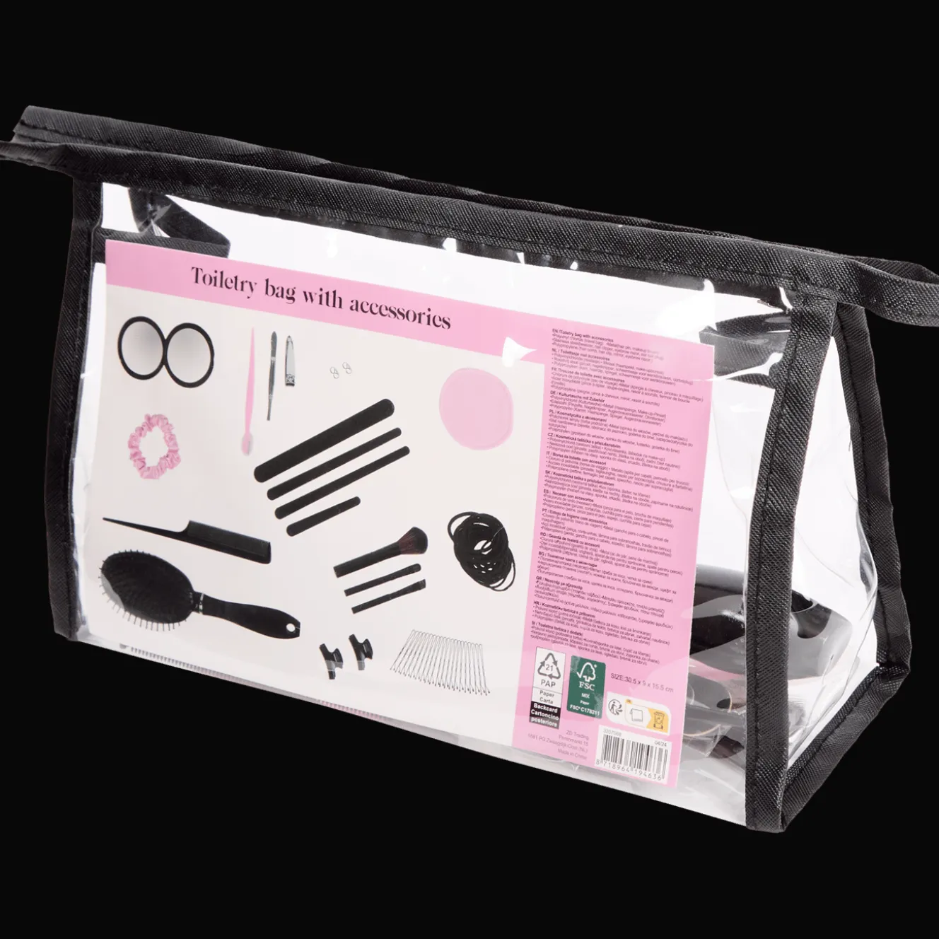Maquillage*Action Trousse de toilette avec accessoires