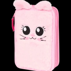 Papeterie*Action Trousse en peluche rembourrée