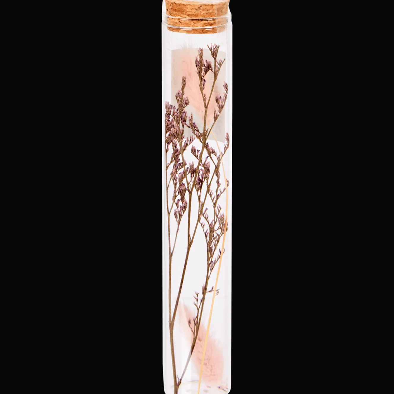 Accessoires Pour La Maison*Action Tube avec fleurs séchées