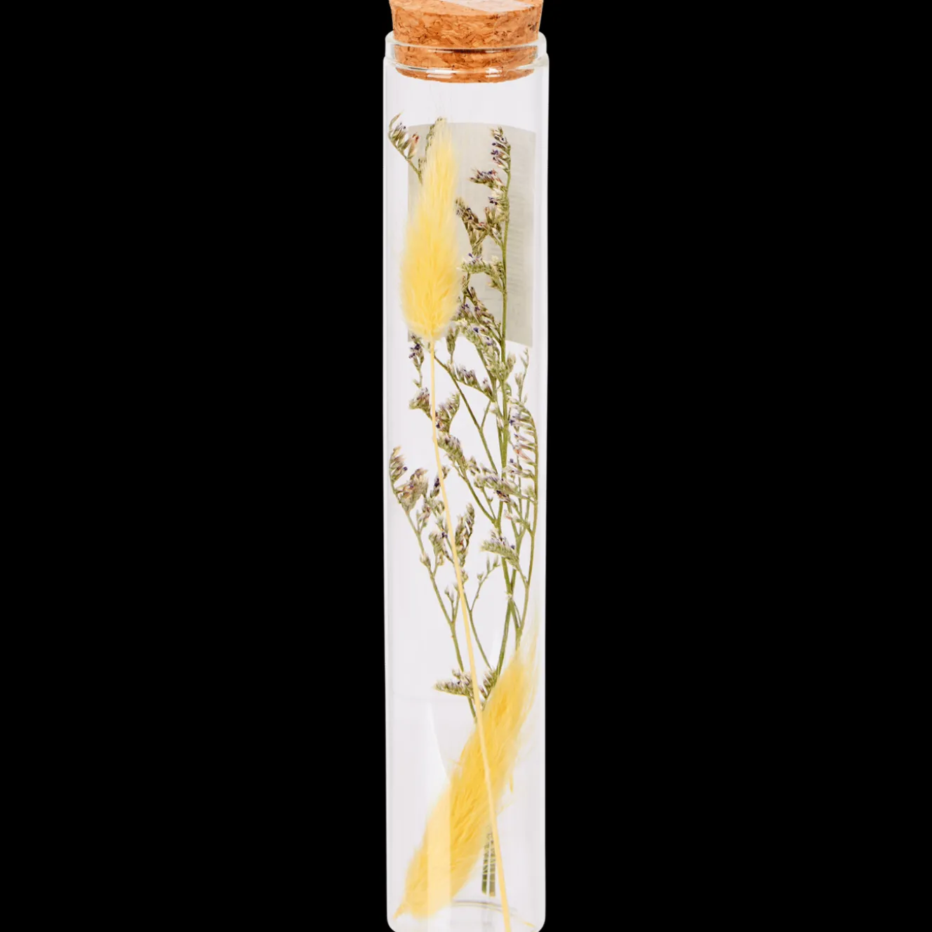 Accessoires Pour La Maison*Action Tube avec fleurs séchées
