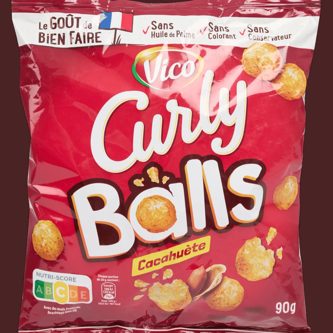 Chips*Vico Curly Balls Cacahuète