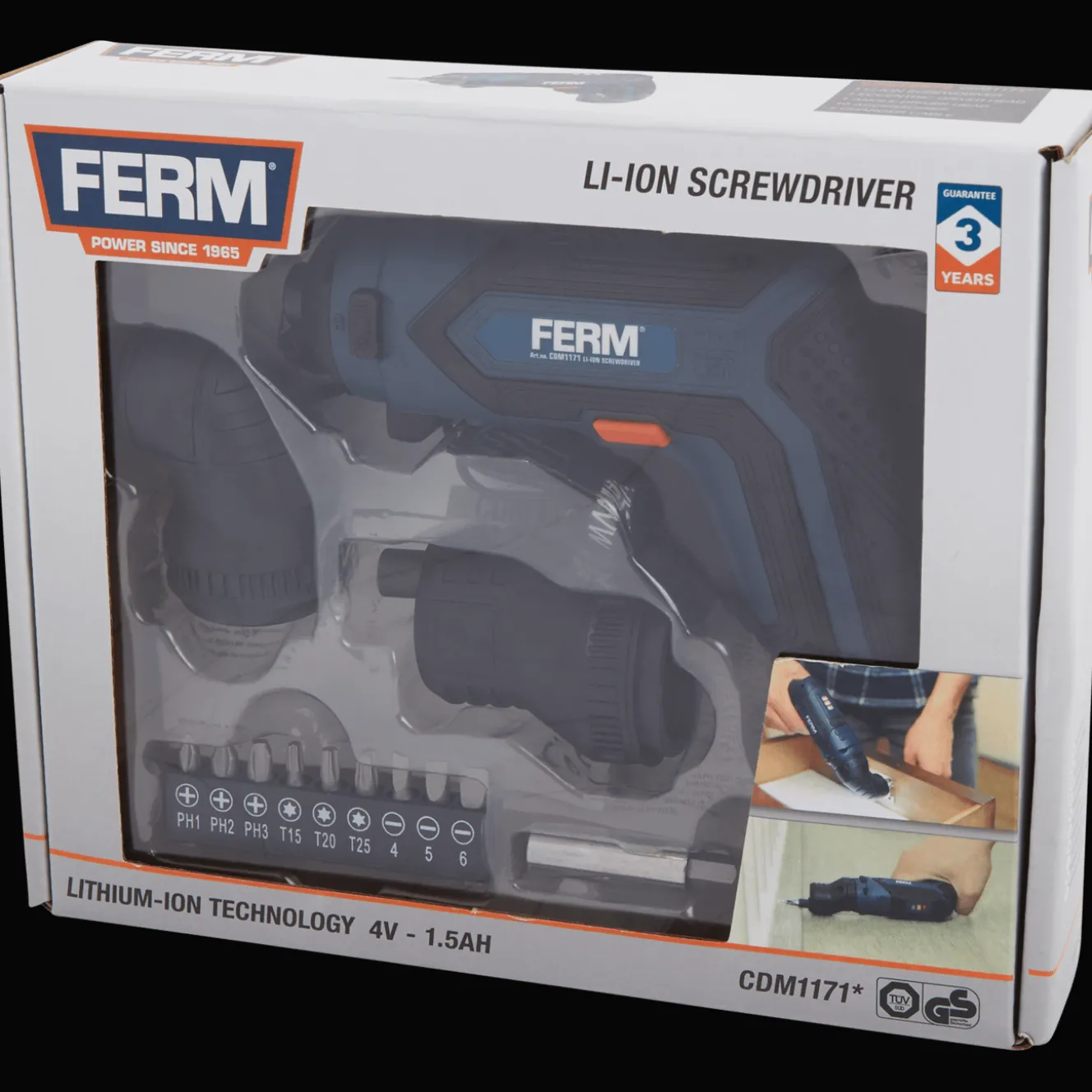Outils*FERM Visseuse sans-fil