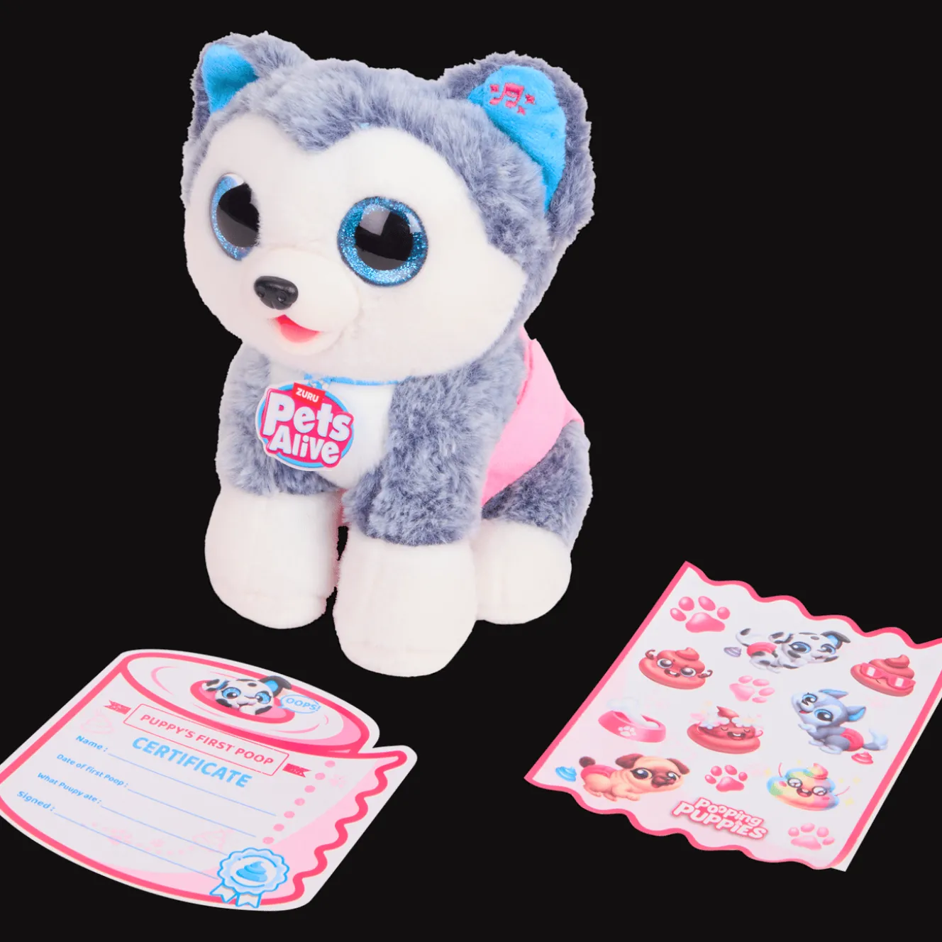 Peluches Et Poupées*Zuru Pets Alive Pooping Puppies